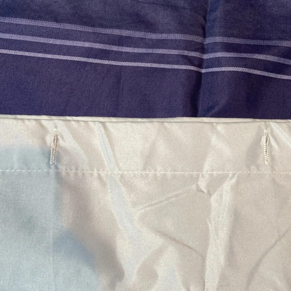 Shower curtain 70”‎ wide by 65” long